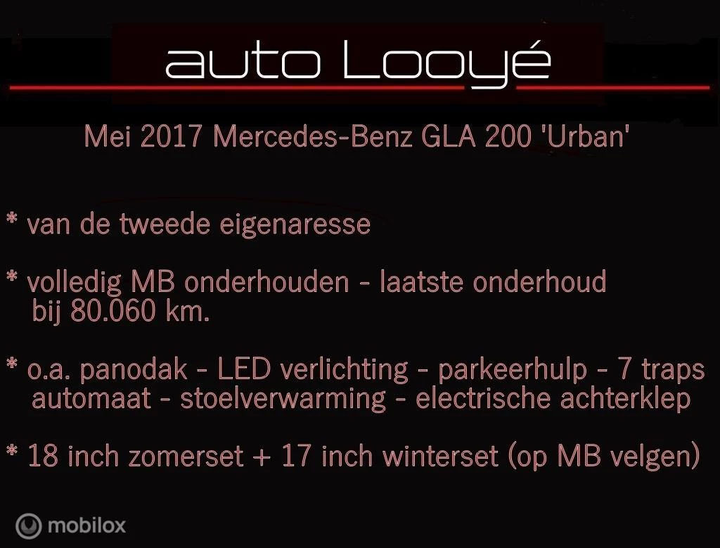 Hoofdafbeelding Mercedes-Benz GLA