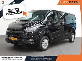 Ford Transit Custom 130pk Automaat L2H1 Limited Raptor Edition Dubbele Cabine | 2x Schuifdeur | Navigatie | Airco | Cruise control | Trekhaak | Parkeersensoren