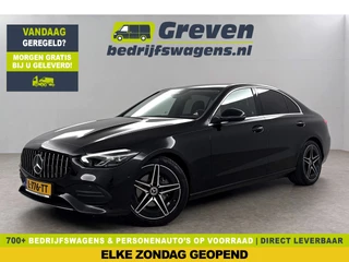 Mercedes-Benz C-Klasse 180 AMG Luxury Line 170PK Sfeerverl. Camera Carplay LED Trekhaak Burmester Clima Cruise Navi Virtual 18"LMV PDC