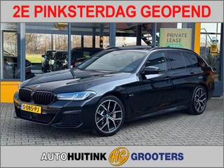 BMW 5 Serie 530e M Sport - Pan dak - Laser LED - stoel/st verwarming - electr trekhaak