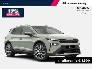 Škoda Elroq Business Edition Elektromotor 210 kW / 286 PK SUV | 21'' Lichtmetalen Velgen | Timiano Green | 17% Bijtelling!!