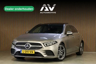 Mercedes-Benz A-Klasse A 180 d AMG pakket | Panorama dak | Burmester | Widescreen | Apple Carplay | Sfeerverlichting | Stoelverwarming | Alcantara | 360 PDC | Volledig onderhouden | Nieuwe Distributieriem