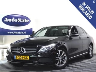 Mercedes-Benz C-Klasse 180 AUT Prestige LEDER NAV STOELVW LED BT '14