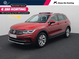 Volkswagen Tiguan 1.4TSIeHybrid 180kW/245PK Elegance · Panoramadak · Trekhaak · Parkeersensoren + camera