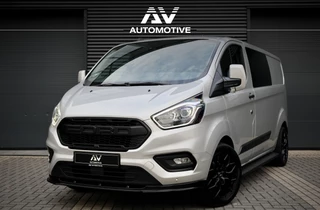 Ford Transit Custom 300 2.0 TDCI L2H1 Dubbel Cabine | Navigatie | Camera | CarPlay | Raptor Edition | Lane Assist | Stoelverwarming | Trekhaak | 6-Zitter | Nieuwe APK | Onderhoudsbeurt