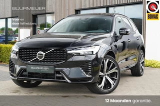 Volvo XC60 T8 Plug-in hybrid AWD Plus Dark Long range | Trekhaak | Zitverhogers | Adaptieve cruise control | Panoramisch schuif/kanteldak | Keyless | Sportstoelen | Stoel en stuurwiel verwarming | 21 inch |