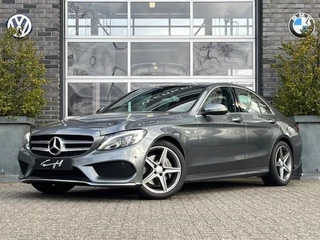 Hoofdafbeelding Mercedes-Benz C-Klasse Mercedes-Benz C-Klasse 180 AUT. - AMG - LEDER - NAVI - ORG. NL.