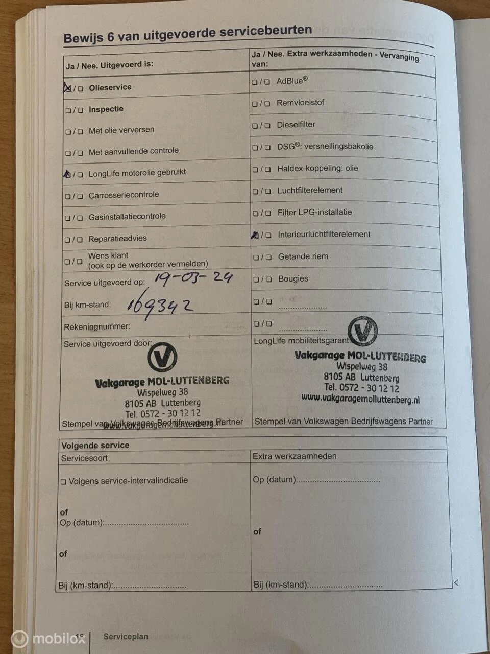 Hoofdafbeelding Volkswagen Transporter