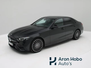 Mercedes-Benz C-klasse 180 AMG Camera, Stoelverwarming, Sfeer, Dodehoek assistent