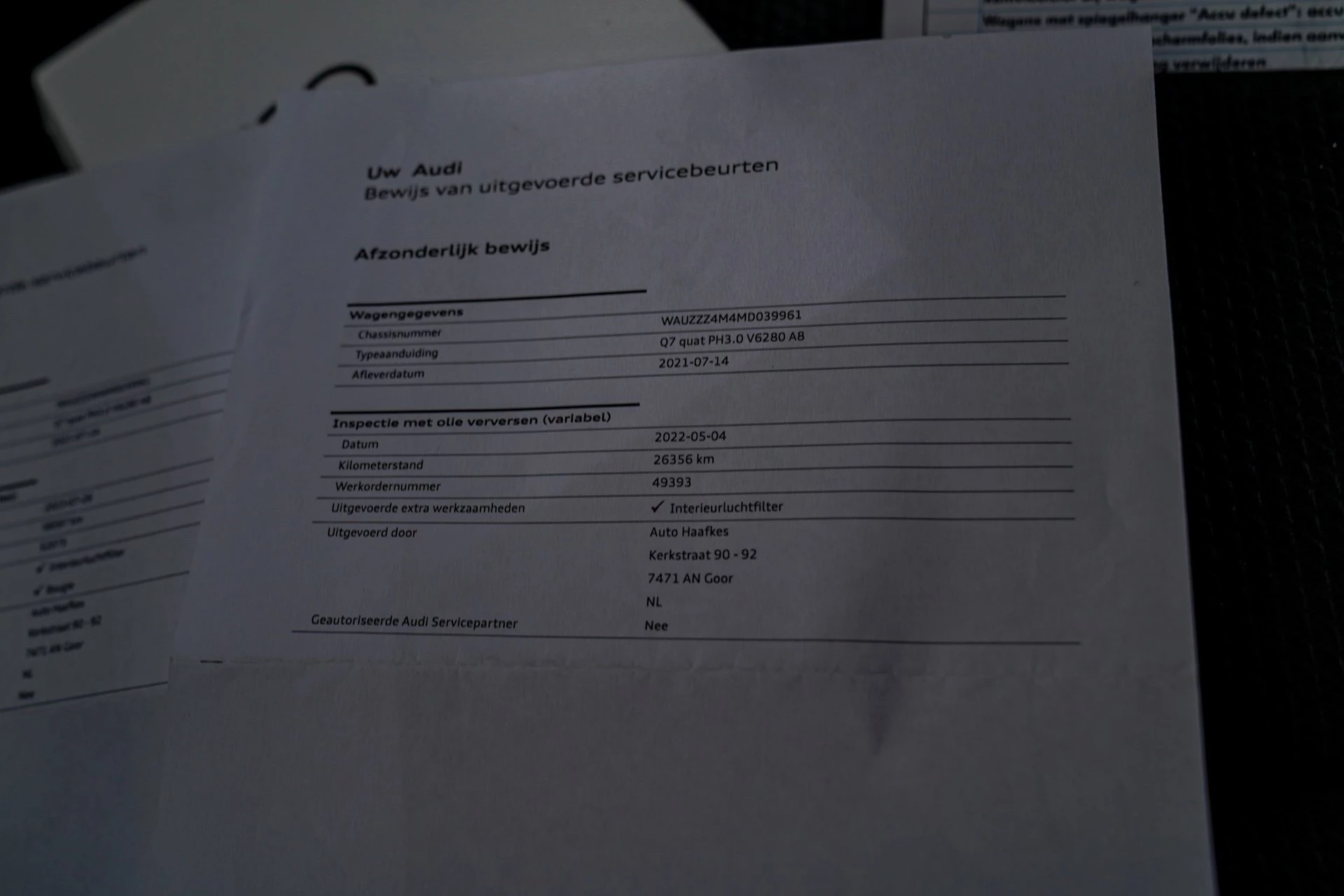 Hoofdafbeelding Audi Q7