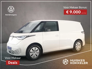 Volkswagen ID. Buzz Cargo Cargo 286pk 79 kWh > Netto-ACTIE-Prijs; bij koop of leasen via HK / excl. kosten rijklaarmaken < | Stoelverwarming | ACC | Achteruitrijcamera | Apple Carplay / Android Auto |