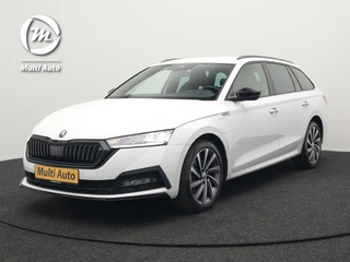 Hoofdafbeelding Škoda Octavia Škoda Octavia Combi 1.4 TSI iV Plug In Hybrid Sportline Business 205pk PHEV | Head-Up | Sportstoelen Verwarmd | Canton Audio | 19"L.M | Virtual | Keyless | Apple Carplay | Parkassist | Sfeerverlichting |