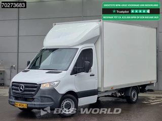 Mercedes Sprinter 314 CDI Automaat Laadklep Zijdeur Bakwagen Airco Cruise Camera MBUX Meubelbak Koffer 19m3 Airco Cruise control