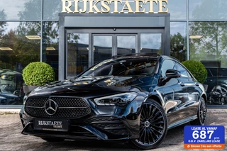 Mercedes CLA-klasse 250e AMG|PANO|BURMESTER|SFEERV|360°|19''