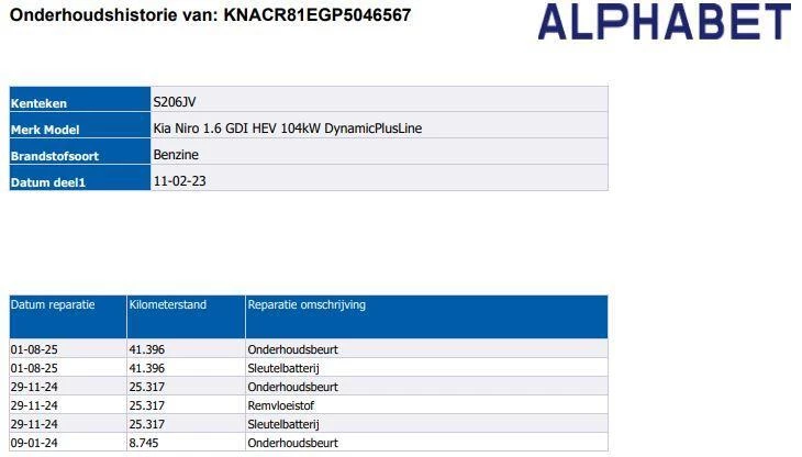 Hoofdafbeelding Kia Niro