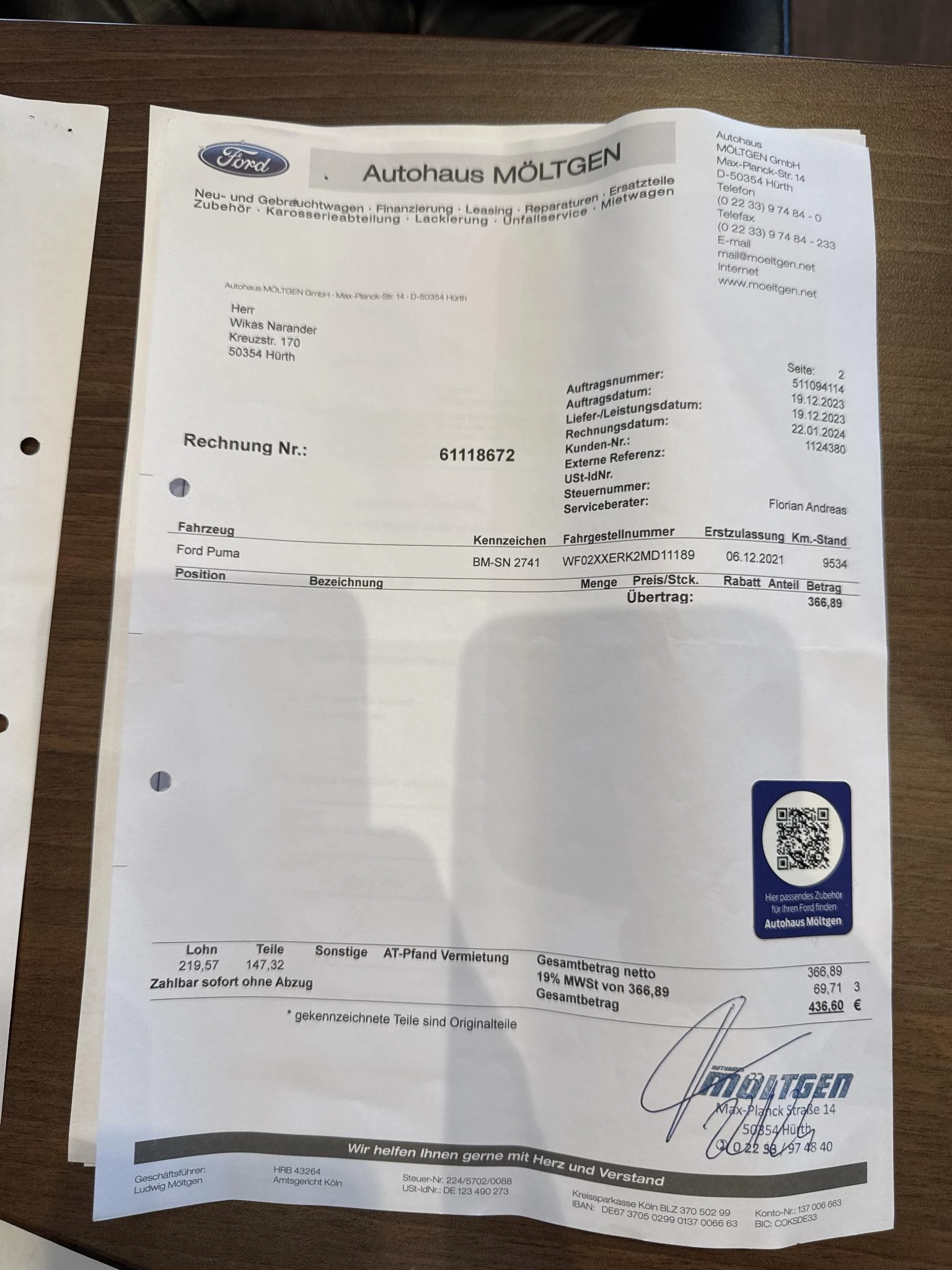 Hoofdafbeelding Ford Puma