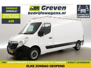 Opel Movano 2.3 CDTI L3H2 Airco Camera Cruise Trekhaak Navi 3 Persoons Imperiaal PDC