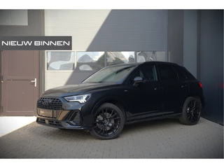 Audi Q3 40 TFSI quattro S Line Pro Line S | 190 PK | Panoramadak | Matrix Led | Stoelverwarming | Leer | Dodehoekdetectie | Automaat | BTW | Black Edition | Cruise Control | Virtual | Navigatie | Dealer Onderhouden |