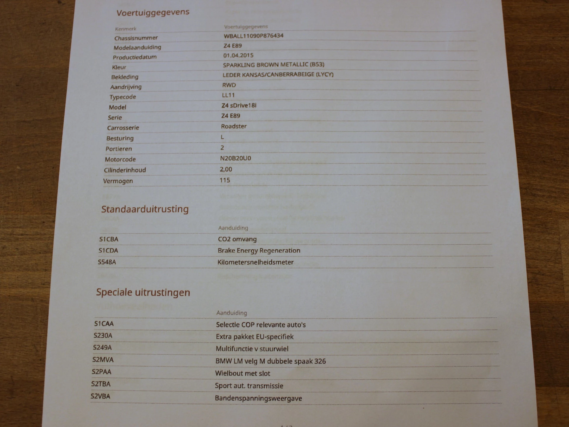 Hoofdafbeelding BMW Z4