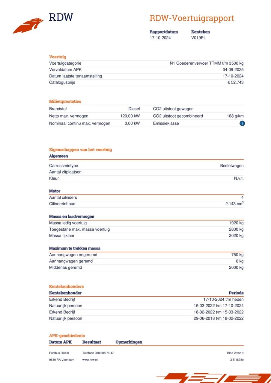 Hoofdafbeelding Mercedes-Benz Vito