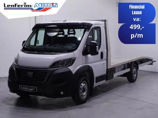 Fiat Ducato 2.2 MJet 140 pk L4 Autotransporter Airco, BPM vrij Luchtvering, Cruise Control, DAB+, Nieuw, 3-Zits