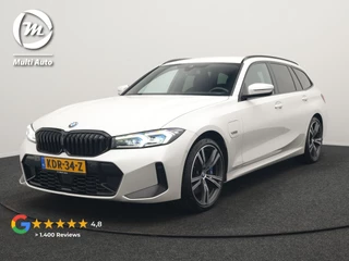BMW 3 Serie Touring 330e M Sport PHEV 293pk Dealer O.H. NIEUW MODEL | Adaptive Cruise | Head Up | Camera | Lederen Competition Stoelen Memory & Verwarmd | Sfeerverlichting | Stuur Verwarmd | Keyless | Blis | Apple Carplay | Plug In Hybrid |