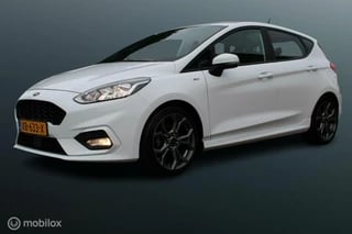 Ford Fiesta 1.0 EcoBoost 100 PK ST-Line, Clima, Cruise, Pdc, Navi, App connect, Donker glas