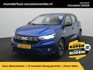 Hoofdafbeelding Dacia Sandero Dacia Sandero TCe 100 ECO-G Journey - RIJKLAARPRIJS - DEMO - LPG-G3 - Achteruitrijcamera - Apple Carplay - Android auto