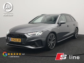 Audi A4 Avant 35 TFSI S Line 150pk Dealer O.H. | 2x S Line | Trekhaak Afn. | 19"L.M  | Sportstoelen Verwarmd | Virtual Cockpit | Sfeerverlichting | Matrix LED | Keyless | Apple Carplay | Navigatie | DAB |