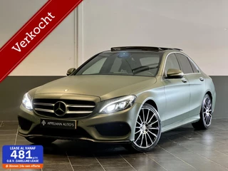 Hoofdafbeelding Mercedes-Benz C-Klasse Mercedes C-klasse 200 Prestige AMG | Pano | Burmester | NAP | Camera  | Leder |