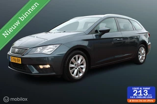 Seat Leon ST 1.0 EcoTSI Style Business Intense, DSG, Camera, Pdc voor + achter, App connect, Cruise, Clima, Navi, Donkerglas, 16 inch Lmv.