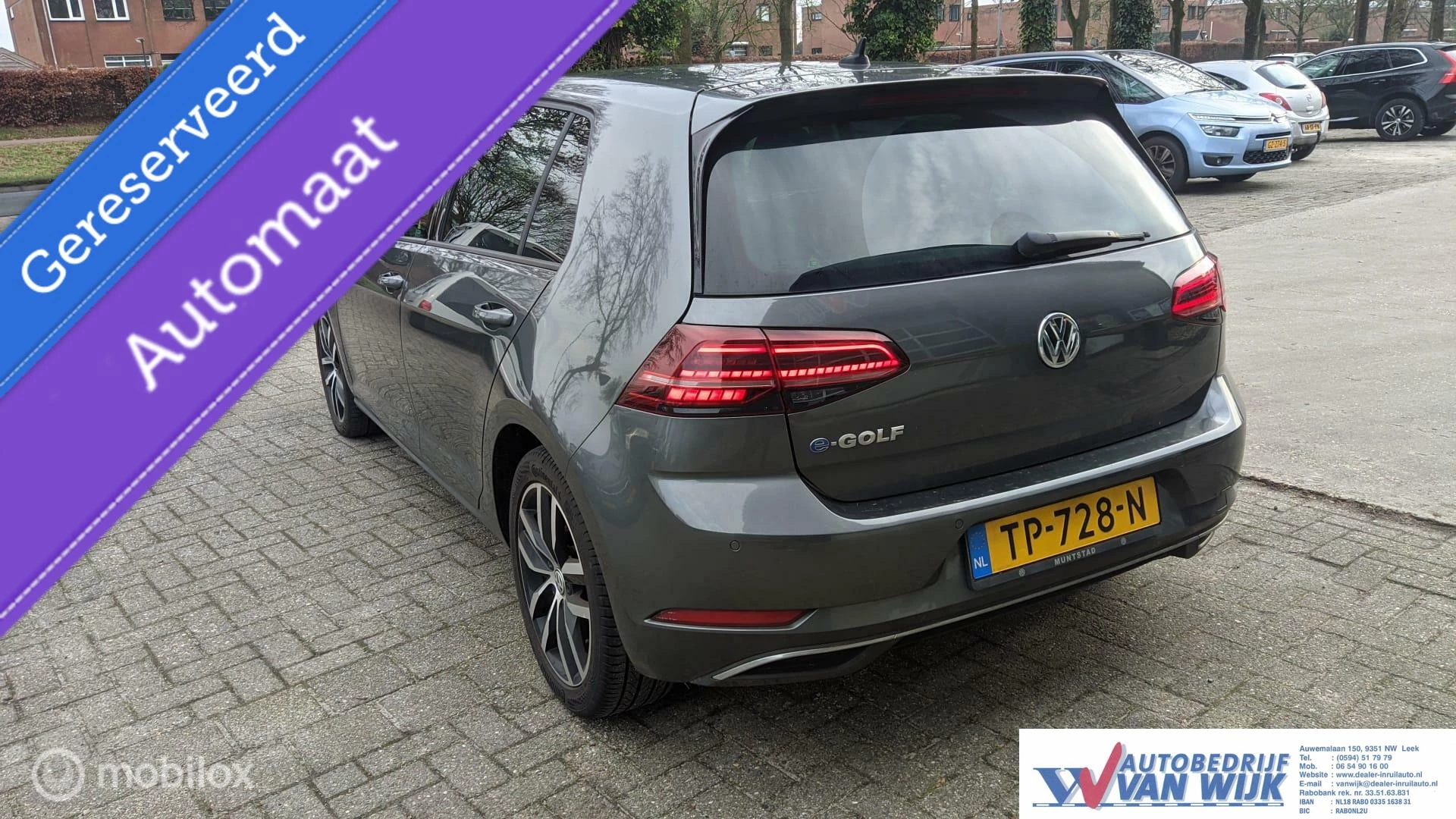 Hoofdafbeelding Volkswagen e-Golf