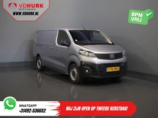 Fiat Scudo 2.0 MJ 145 pk L3 BPM VRIJ! Adapt.Cruise/ Climate/ Keyless/ Carplay/ Camera/ PDC