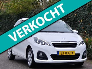 Hoofdafbeelding Peugeot 108 Peugeot 108 12mnd GARANTIE Automaat NL NAP Flippers Bluetooth USB AUX Sport Wit Dealeronderhouden APK tot 7-2027 1.0 e-VTi Active