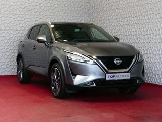 Nissan QASHQAI 1.3 MHEV 160PK TEKNA PLUS LEER PANO MASSAGE BOSE STOEL/STUUR/RUIT VERW MATRIX.LED ELEK.KLEP HEADUP LMV 09/2023 28 Qashqai's op voorraad !