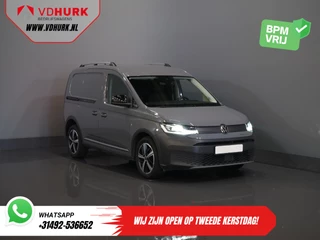 Volkswagen Caddy Cargo 2.0 TDI 125 pk DSG Aut. PanAmericana BPM VRIJ! 2x Schuifdeur/ LED/ Adapt. Cruise/ VC/ Camera/ PDC