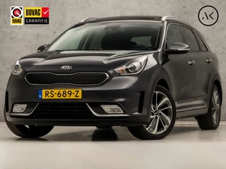Kia Niro 1.6 GDi Hybrid Sport 142Pk Automaat (SCHUIFDAK, APPLE CARPLAY, NAVIGATIE, CAMERA, STUUR/STOELVERWARMING, SPORTSTOELEN, GETINT GLAS, XENON, NIEUWE APK, NIEUWSTAAT)