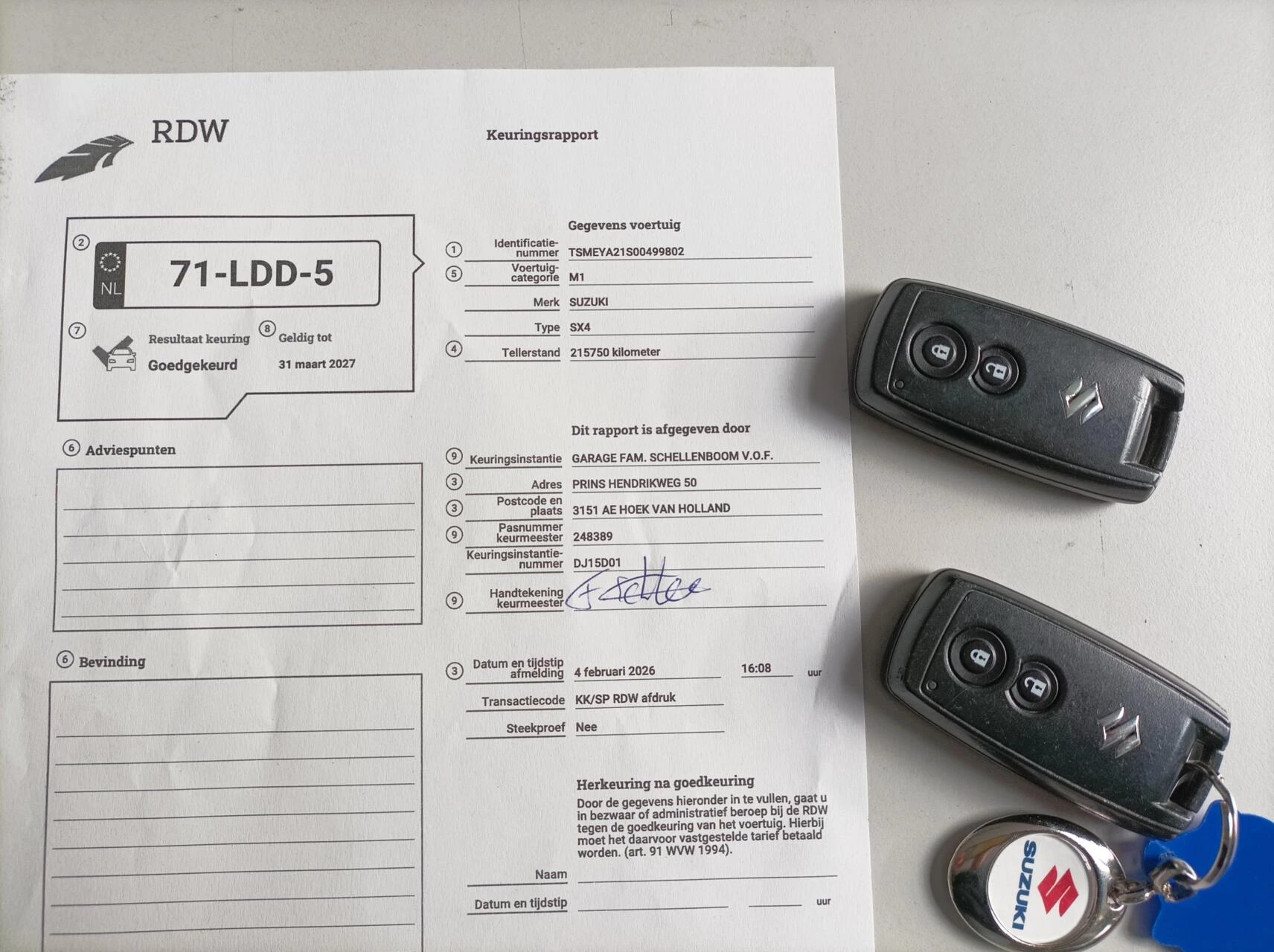 Hoofdafbeelding Suzuki SX4