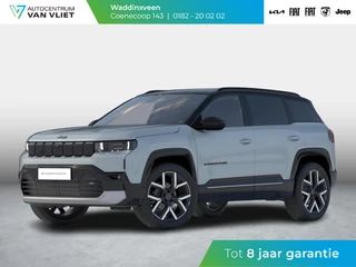 Jeep Compass First Edition 74 kWh | Uit voorraad leverbaar !| Adapt. Cruise | Camera | Carplay | 20" | Elektr. A-Klep | Navi | Winter Pack | Schuif/Kanteldak | Premium Pack | Conv. Pack | Warmtepomp