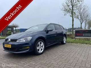 Volkswagen Golf Variant 1.2 TSI Highline, Automaat Leder,Stoelverwarming,Trekhaak,Keyless, Navi,Cruise control adaptief