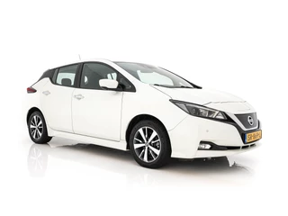 Nissan Leaf Acenta 40 kWh (INCL-BTW) Aut. *HEATPUMP | ADAPTIVE-CRUISE | KEYLESS | TOPVIEW | NAVI-FULLMAP | BLINDSPOT | DAB+ | HEATED-COMFORTSEATS | DIGI-COCKPIT | PRIVACYGLASS | 16"ALU*