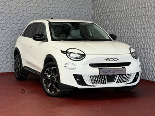 Fiat 600 1.2 HYBRID LA PRIMA LEER MASSAGE ELEK.STOEL CAMERA CARPLAY ADAP.CRUISE STOELVERW. ELEK.KLEP 18''LMV ✅ Top Auto Fiat Wijchen , 30 Jaar ervaring in Fiat , Wij leveren de : Icon / La Prima / Pop / Sport . Urban / Benzine / Hybrid . Met Fabrieksgarantie ✅  