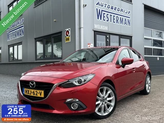 Mazda 3 2.0 SkyActiv-G 165Pk GT-M Cruise Clima Bose Camera 18"Lmv etc.