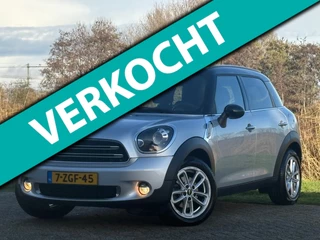 Mini Countryman 1.6 Cooper Knockout Edition - Crystal Silver&Black - Navigatie/Bluetooth/17'' Spoke Silver