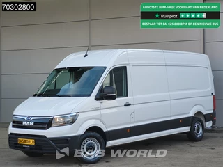 Hoofdafbeelding Volkswagen Crafter Volkswagen Crafter 177pk Automaat 180PK L4H3 Airco Cruise Parkeersensoren Euro6 L3H2 Airco Cruise control