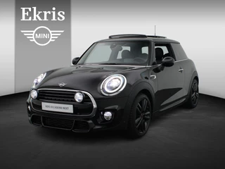MINI 3-deurs Cooper Serious Business + John Cooper Works Trim + Comfort Access + Panoramdak + Active Cruise Control + 17''
