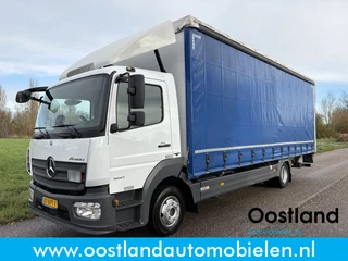Hoofdafbeelding Mercedes-Benz Atego Mercedes-Benz Atego 1221 Euro6 BL Automaat / Airco / Cruise Control  / 3 zits / Schuifzeilen / Schuifdak / Laadklep