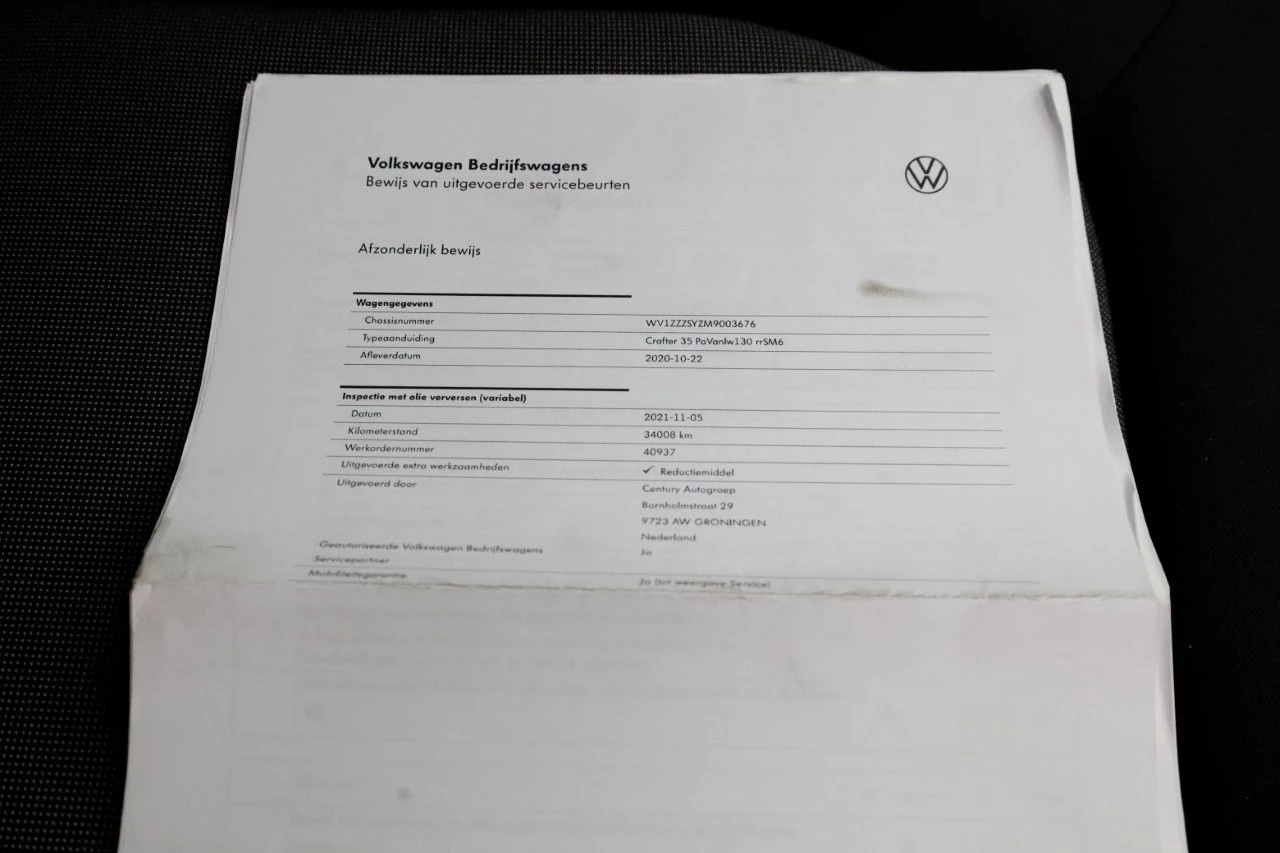Hoofdafbeelding Volkswagen Crafter