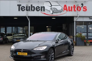 Hoofdafbeelding Tesla Model S Tesla Model S 100D 88,3% SOH, Schuif- kanteldak, Camera, Adaptieve Cruise control, Autopilot 2.5 computer