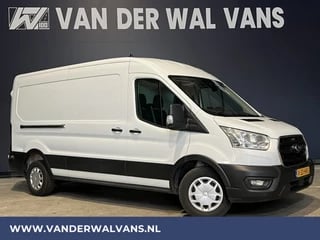 Ford Transit 2.0 TDCI 131pk L3H2 Euro6 Airco | Camera | Navigatie | Apple Carplay Cruisecontrol, LED, Parkeersensoren, Stoelverwarming, Verwarmde voorruit, Bijrijdersbank